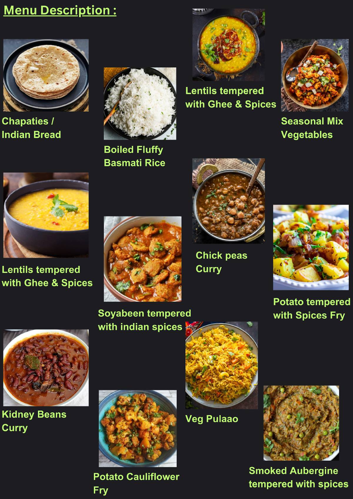 Sanchi's Rasoi меню