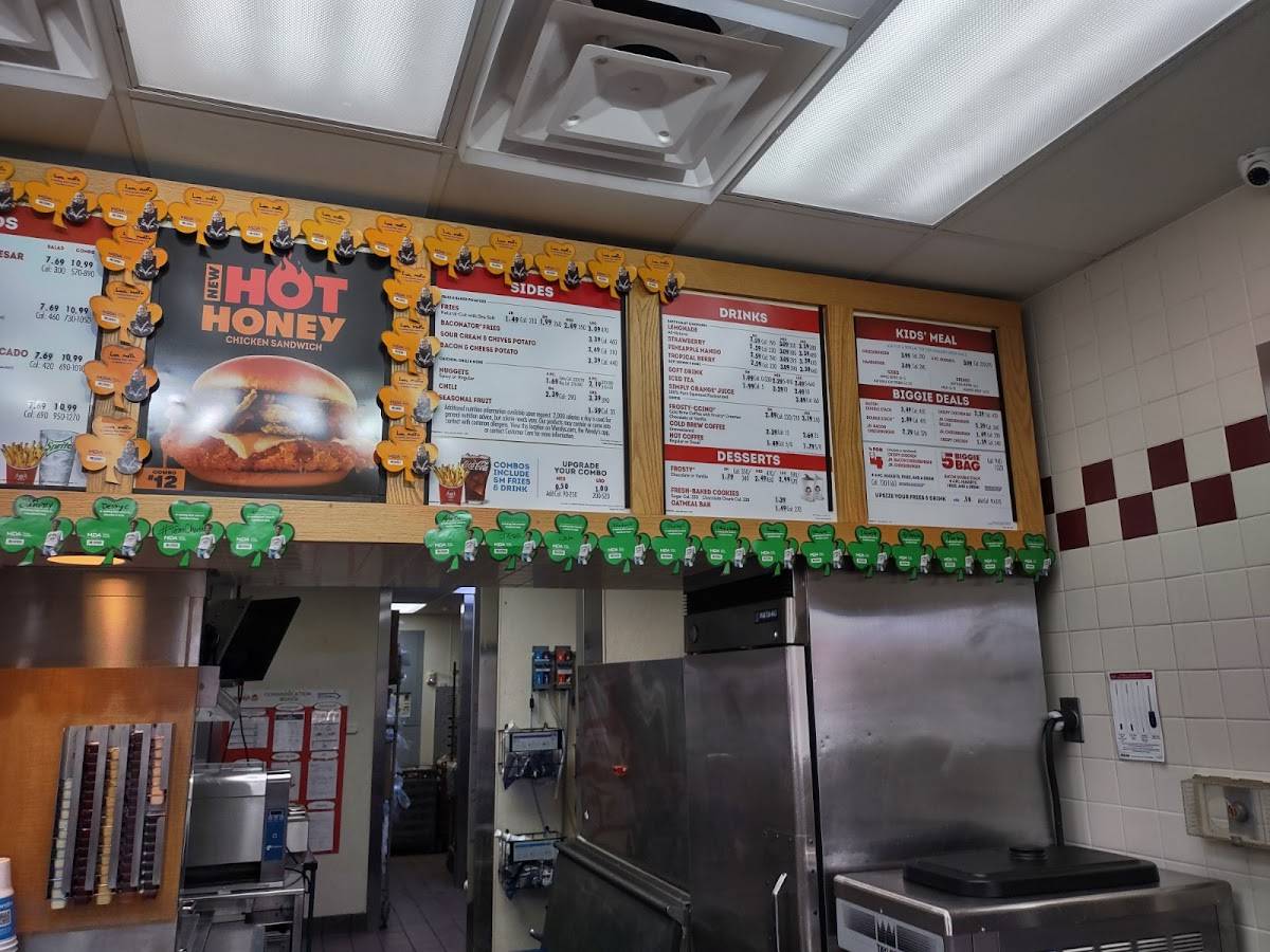 Wendy's меню