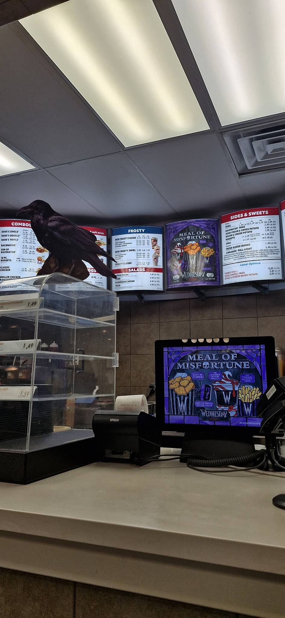 Wendy's меню