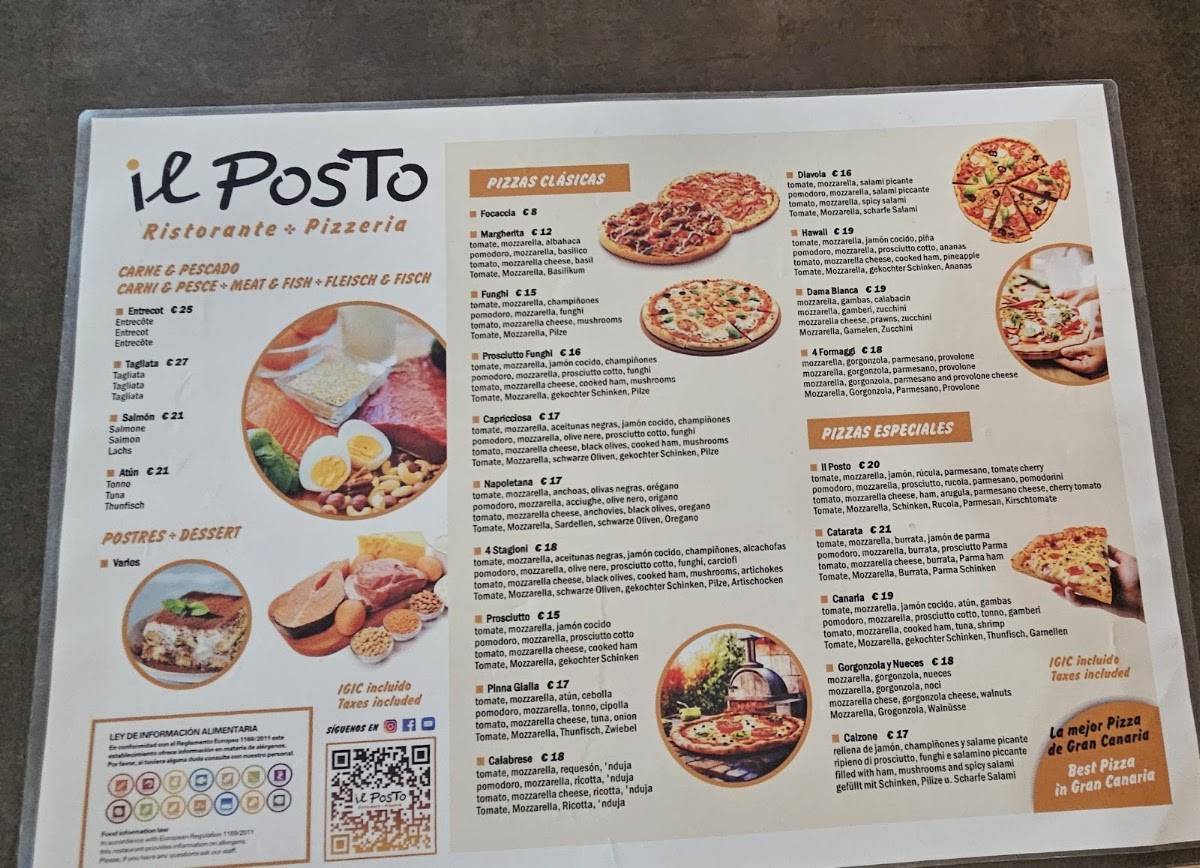 il PosTo меню