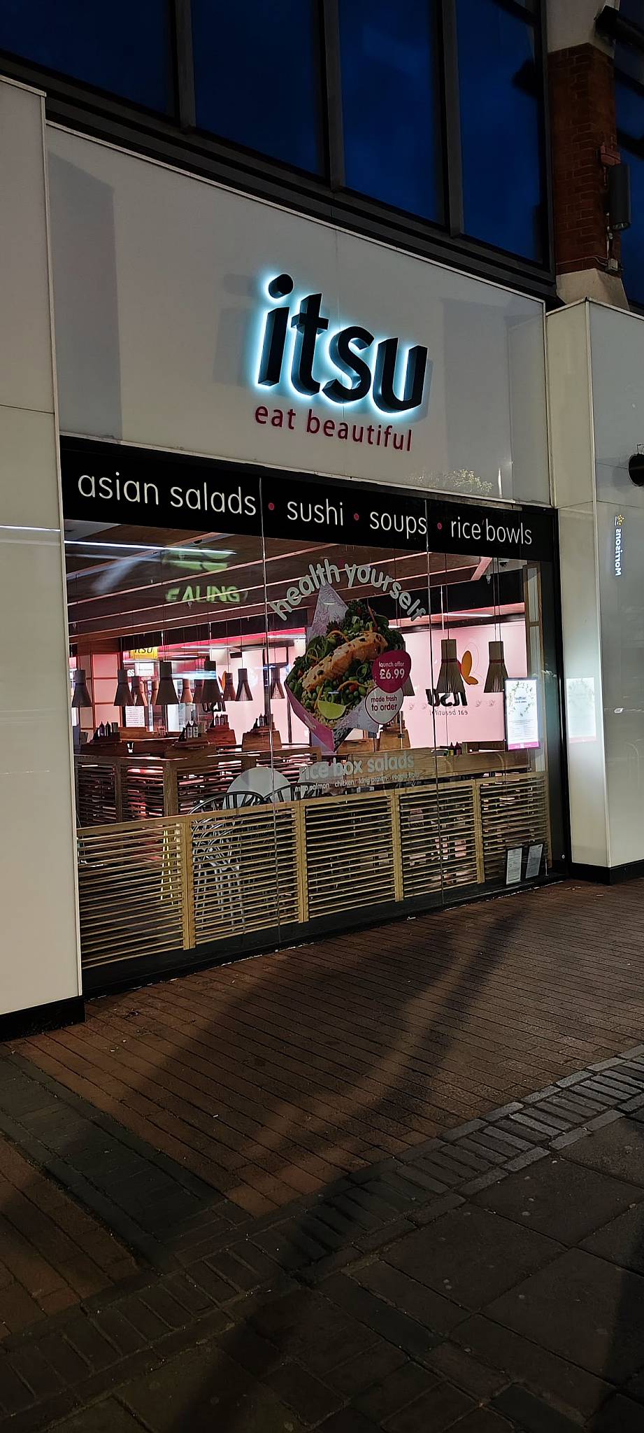 itsu - Ealing Broadway меню