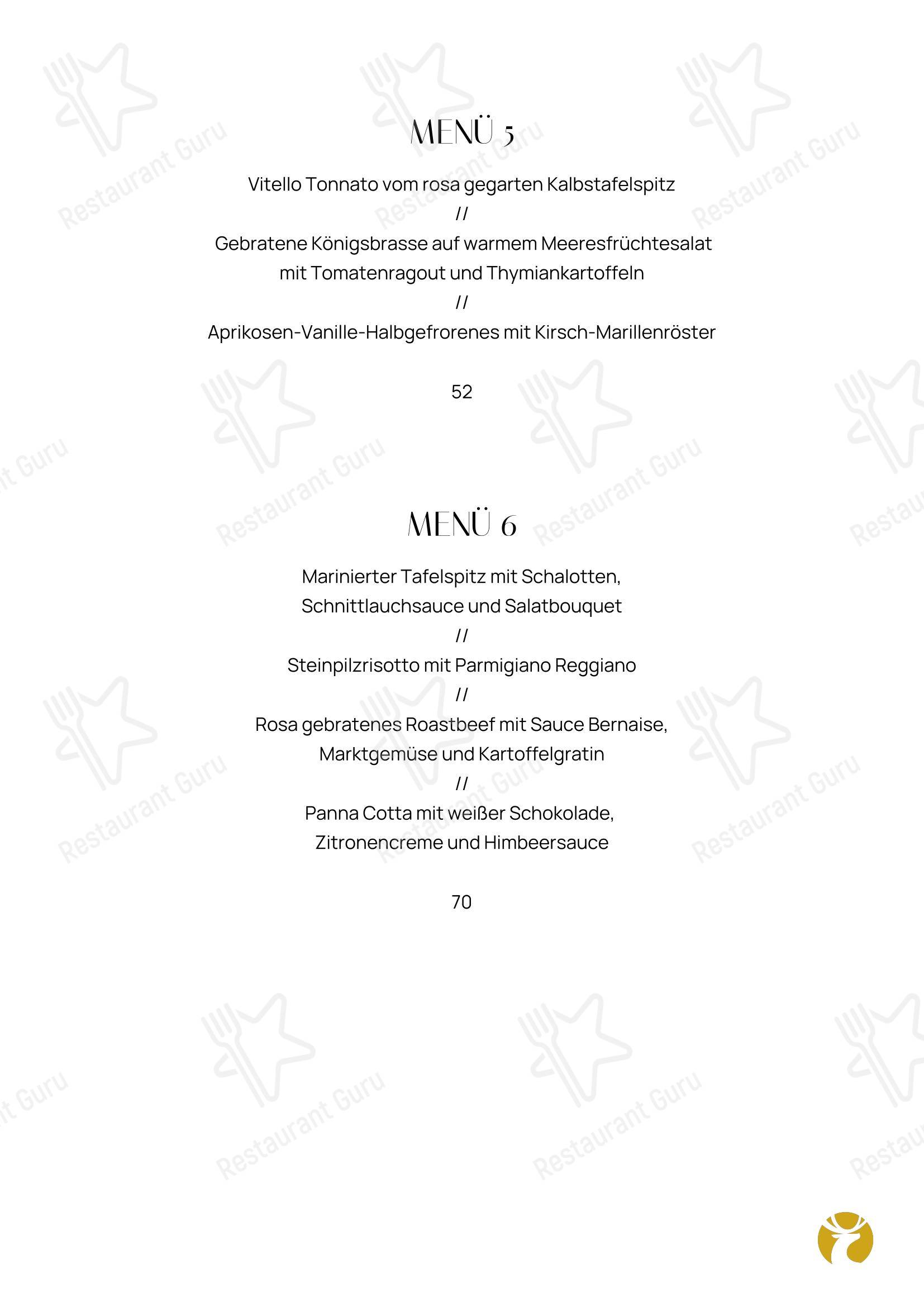 Меню стейк хауса Hirscheck Ravensburg - Меню напитков