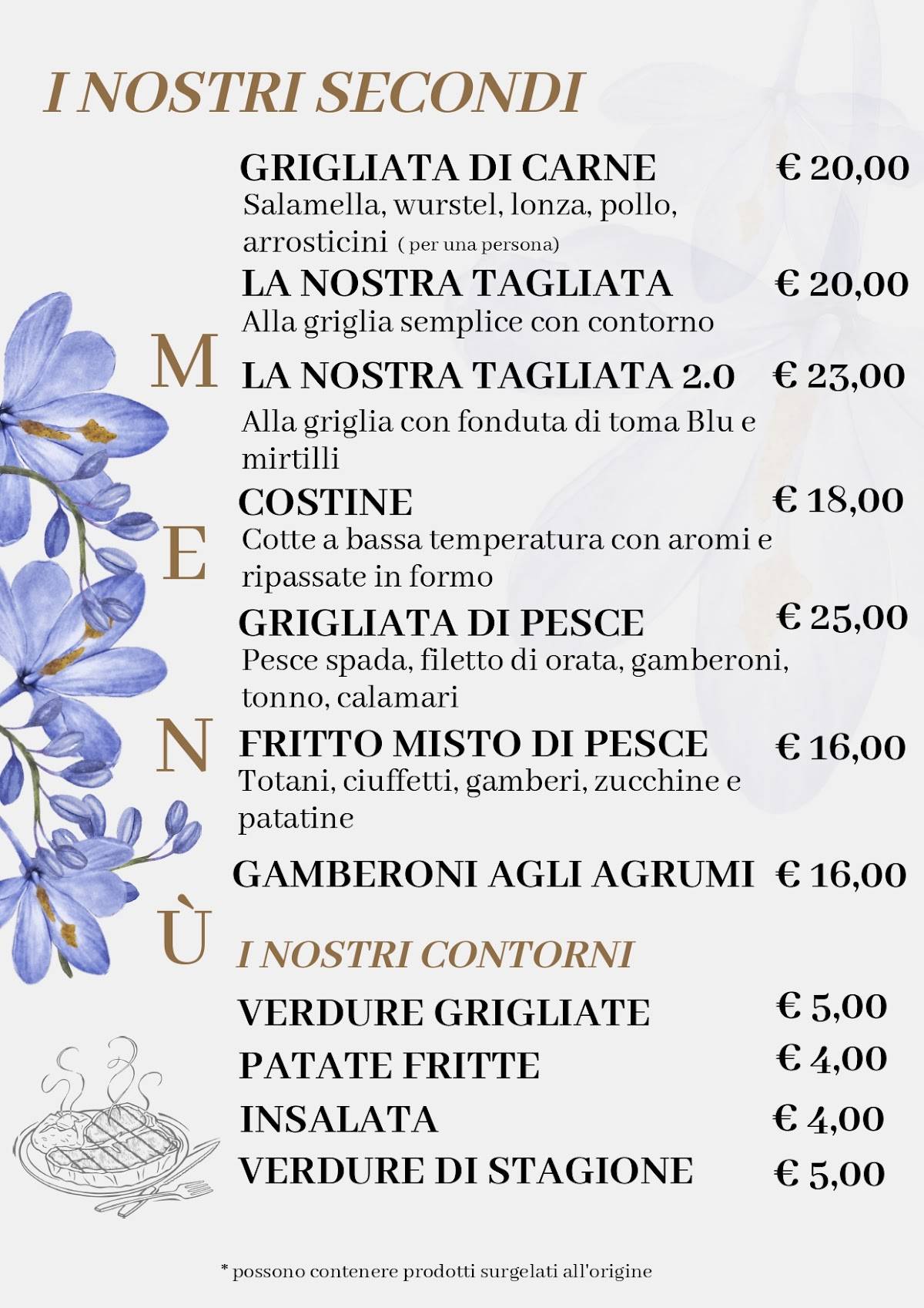 A Casa Mia - Ristorante Pizzeria Cameri меню