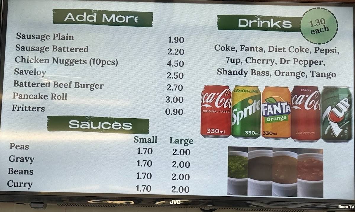Apollo Fish Bar меню