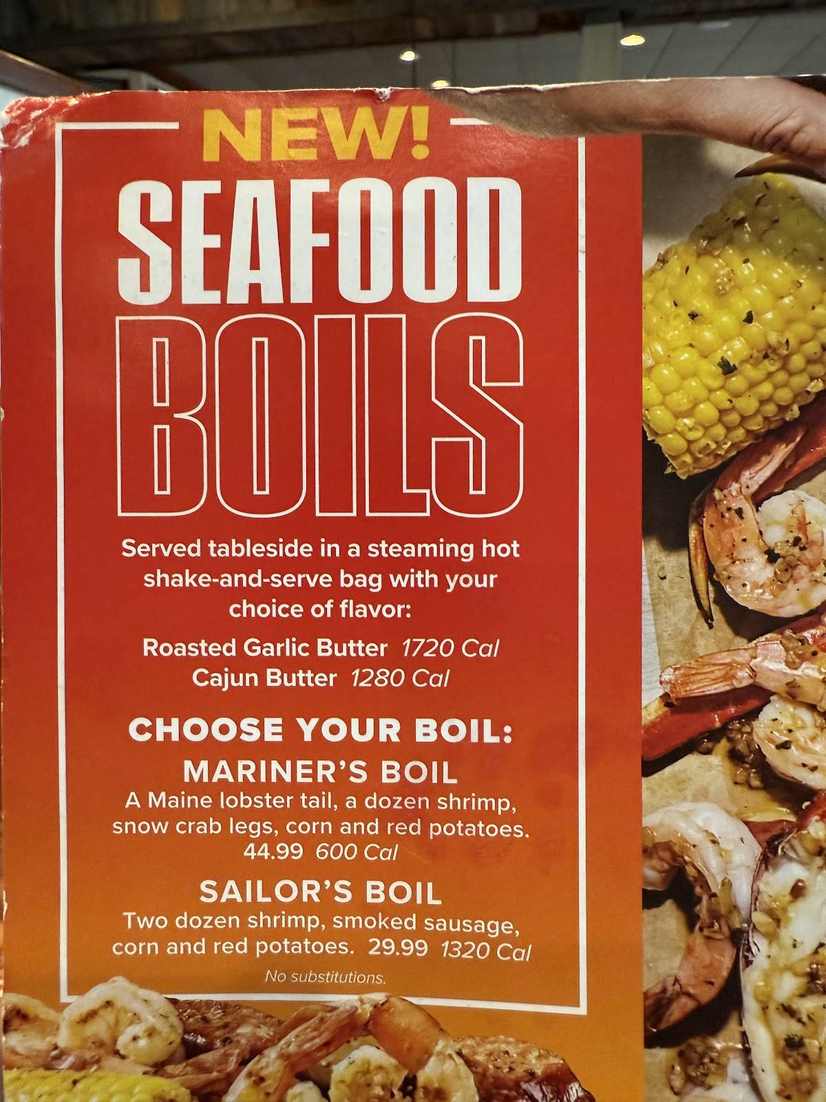 Red Lobster меню