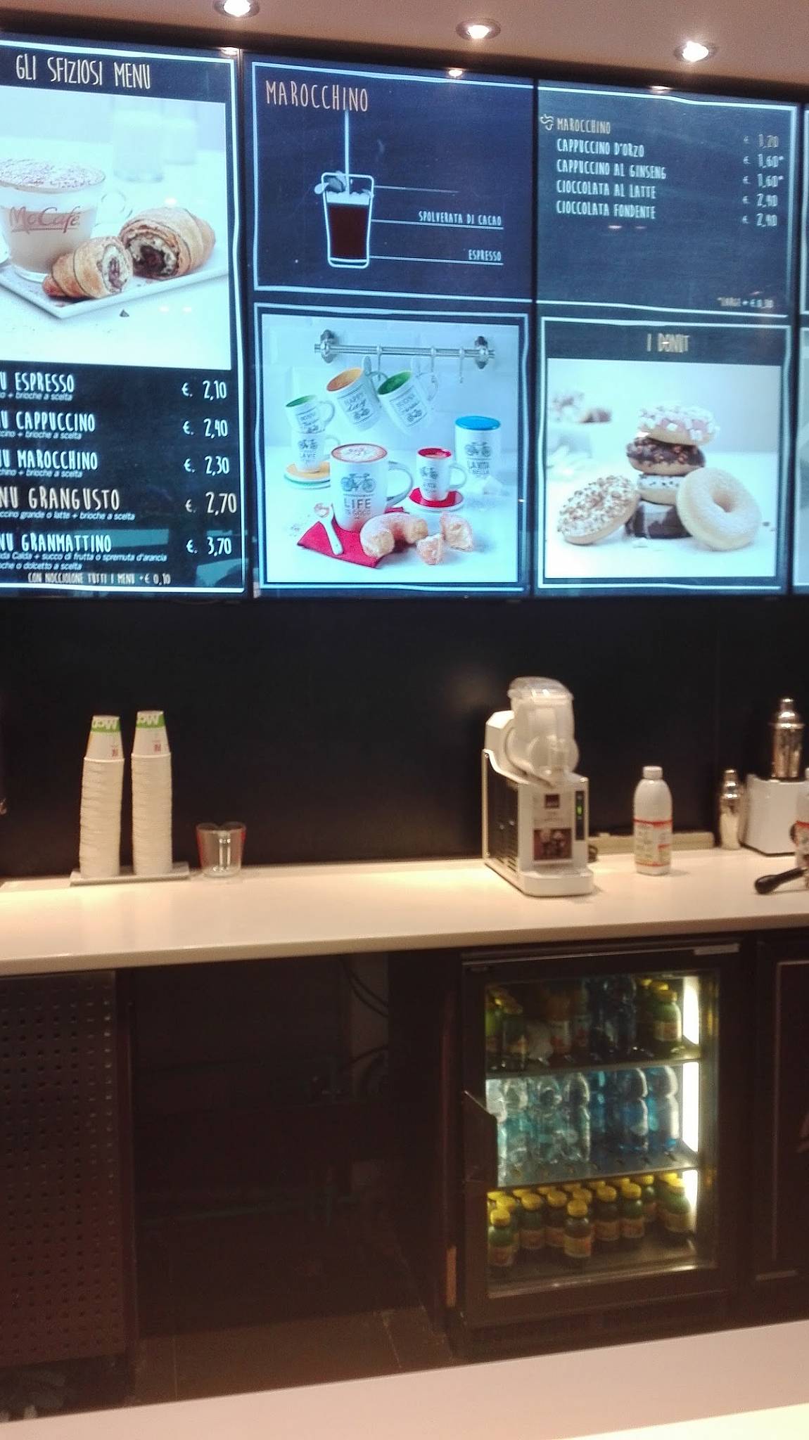 Autogrill меню