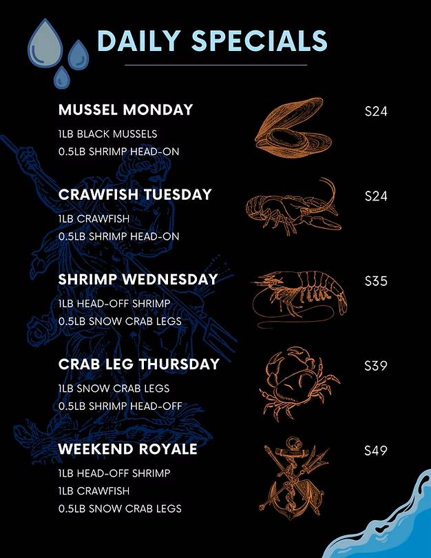 Baltimore Seafood меню