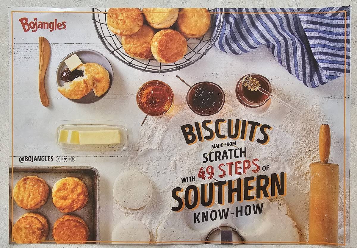 Bojangles меню