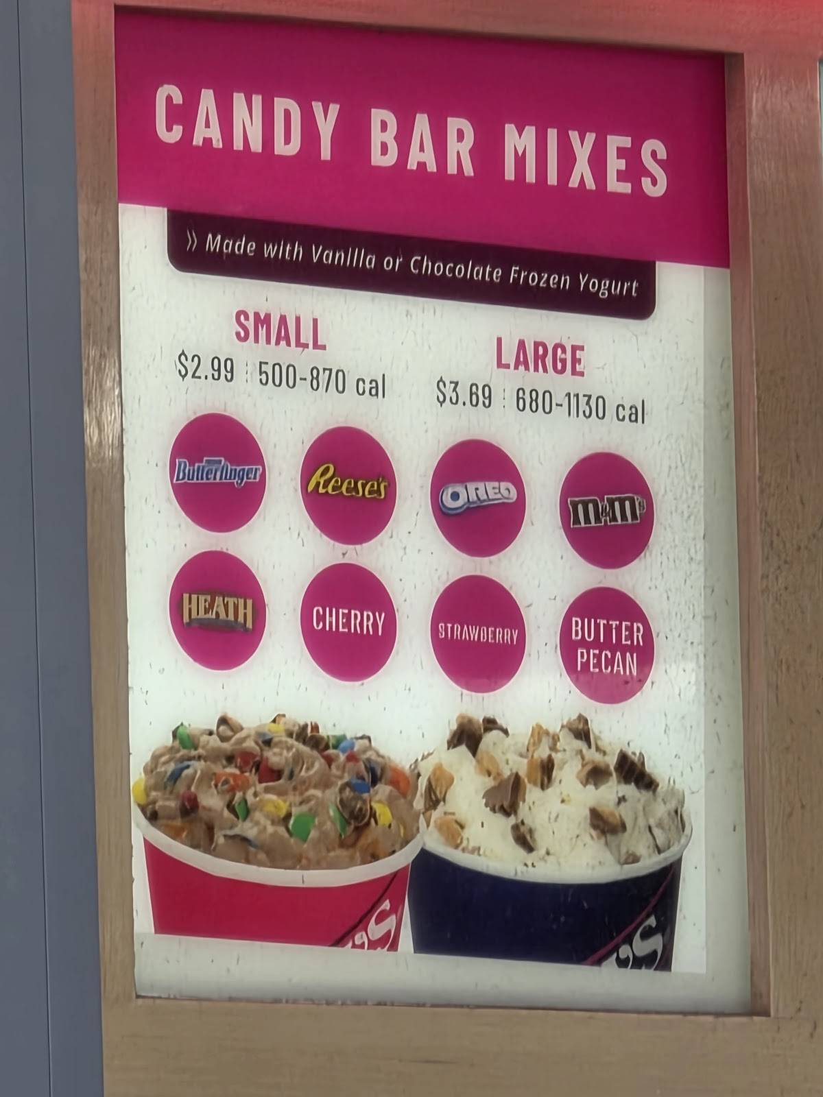 Braum's Ice Cream & Dairy Store меню