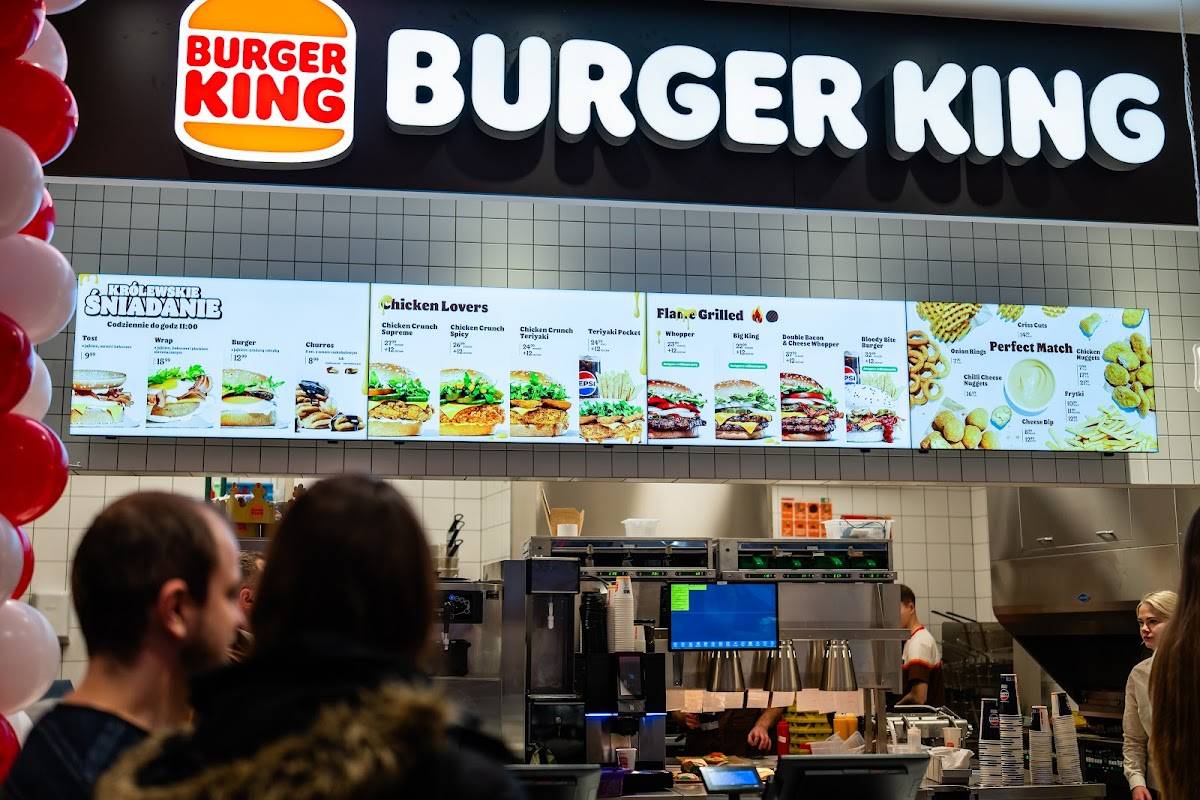 Burger King меню