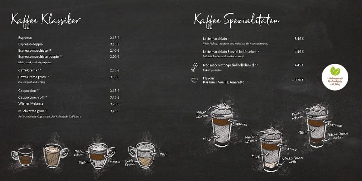 Bäckerei Schäfer GmbH & Co. KG меню