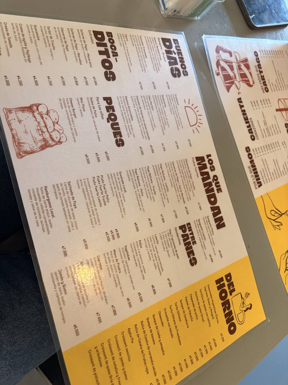 Café Local меню