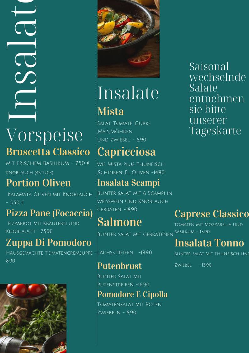 Marano Restaurant меню