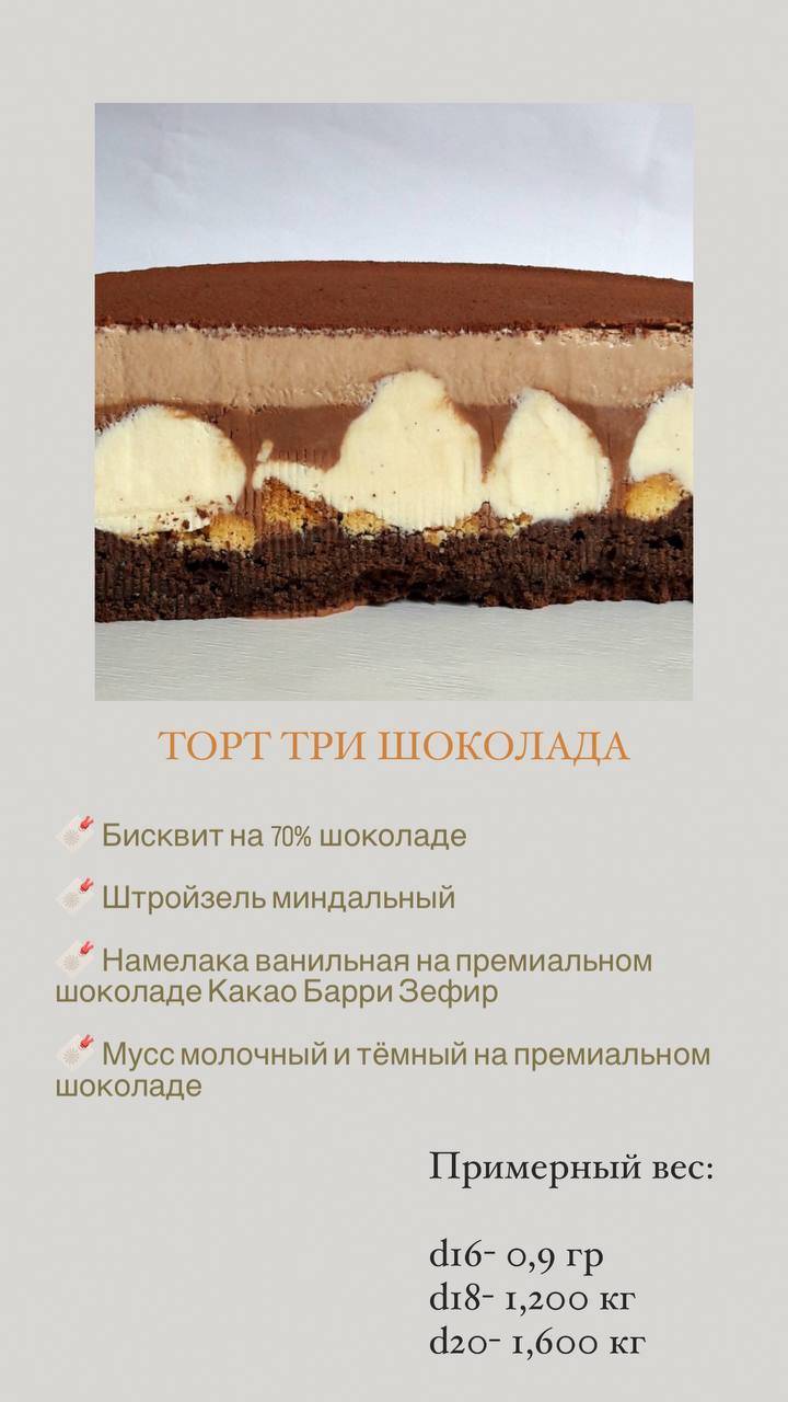 кондитерский Дом Славы меню