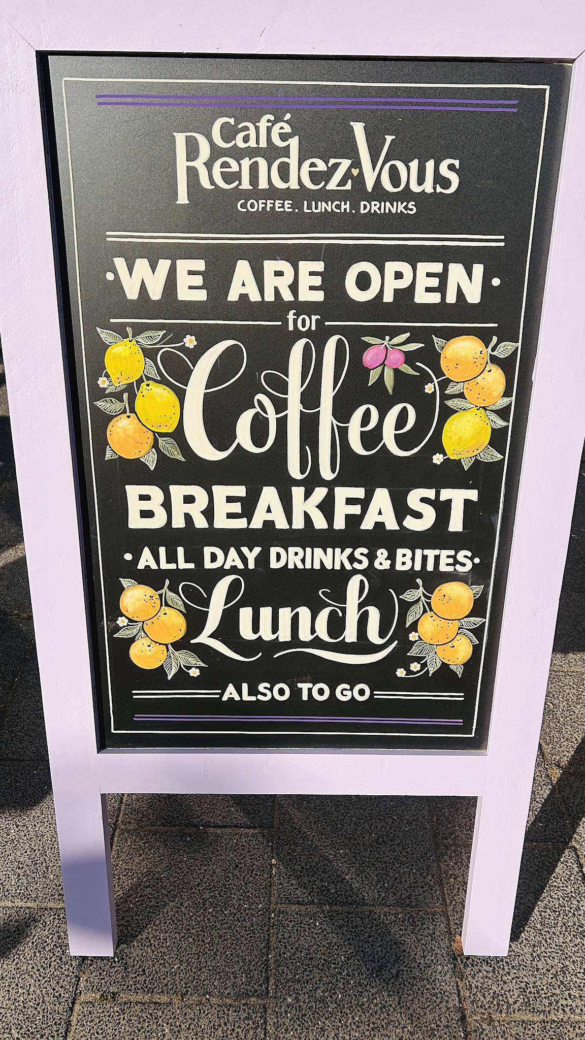 Café RendezVous меню