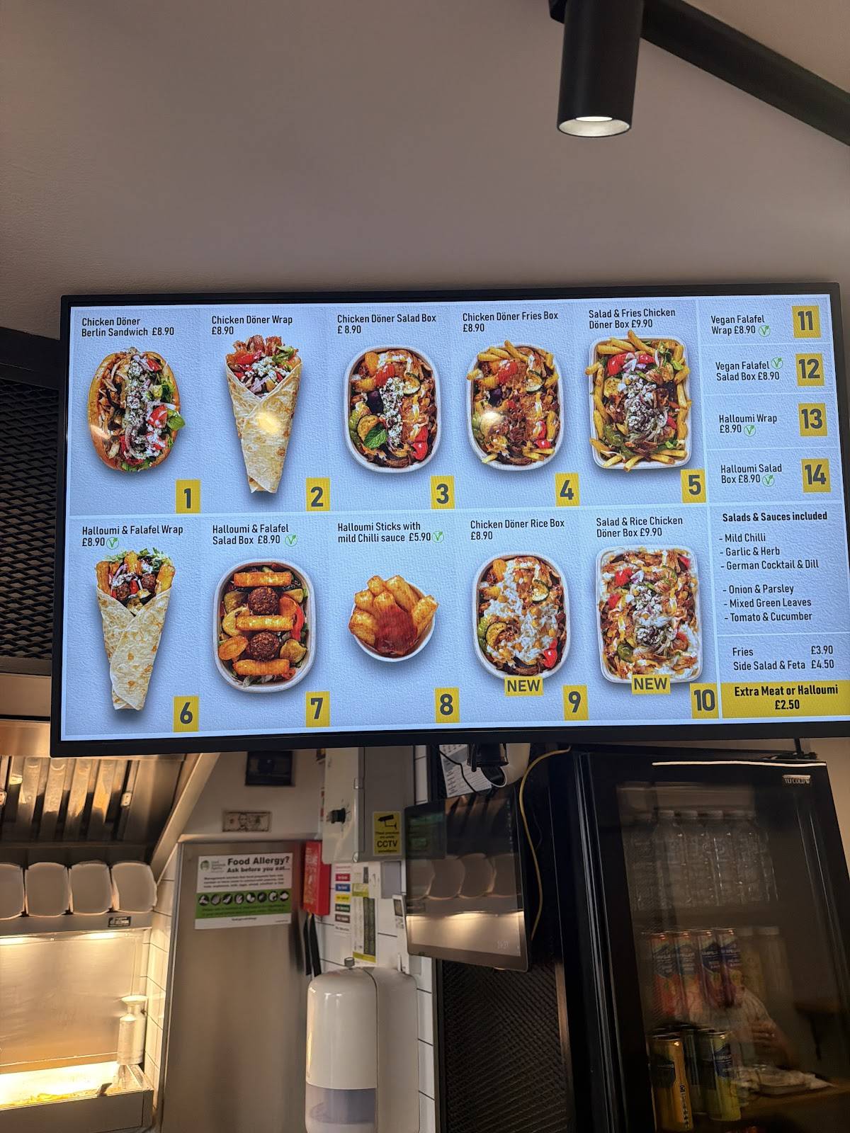 Checkpoint Berlin Döner - Soho меню
