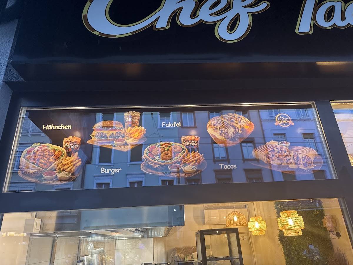 Chef Tacos меню