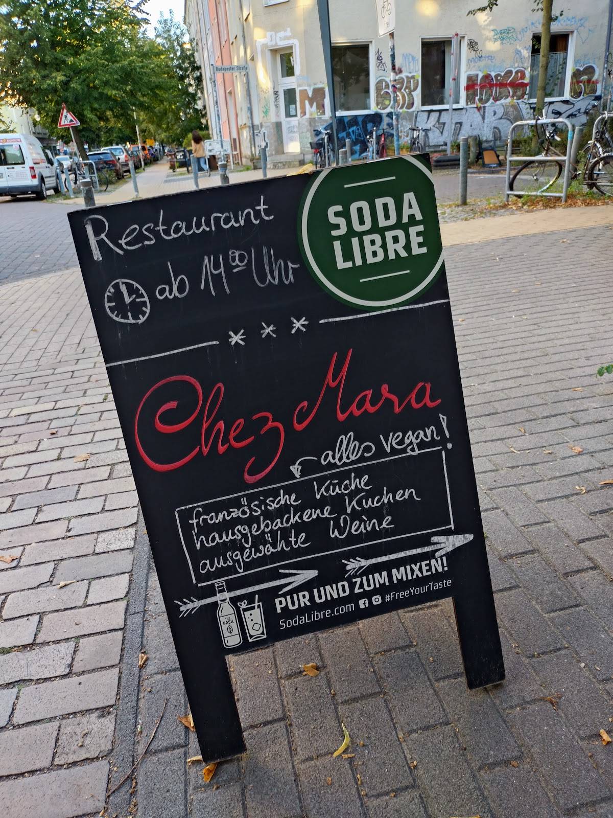 Chez Mara меню