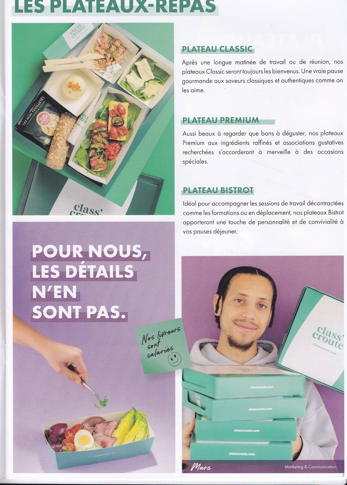 Class'croute меню