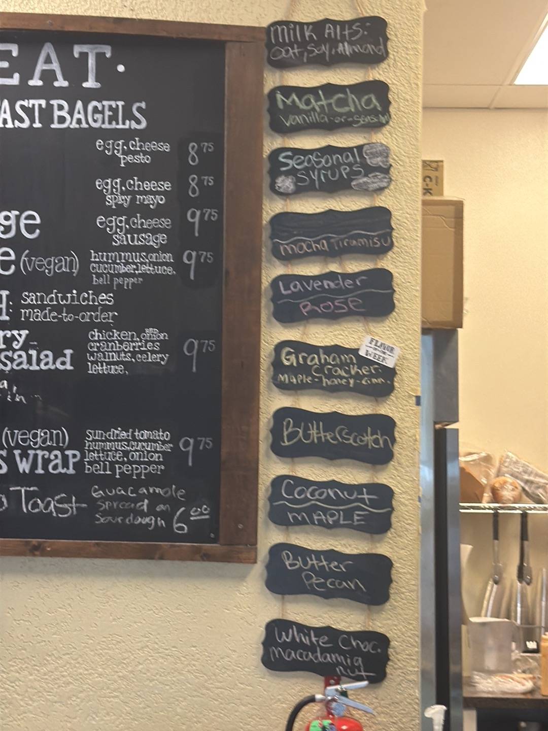 Coffee Bandits меню