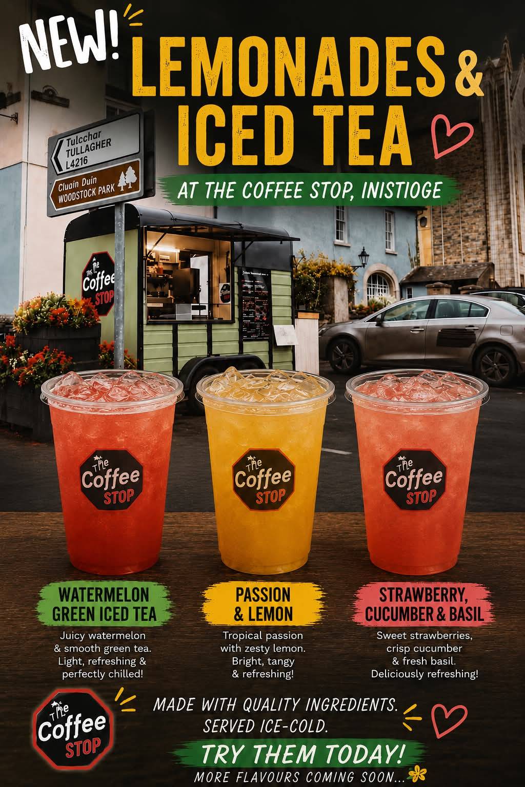 Coffee stop Inistioge меню