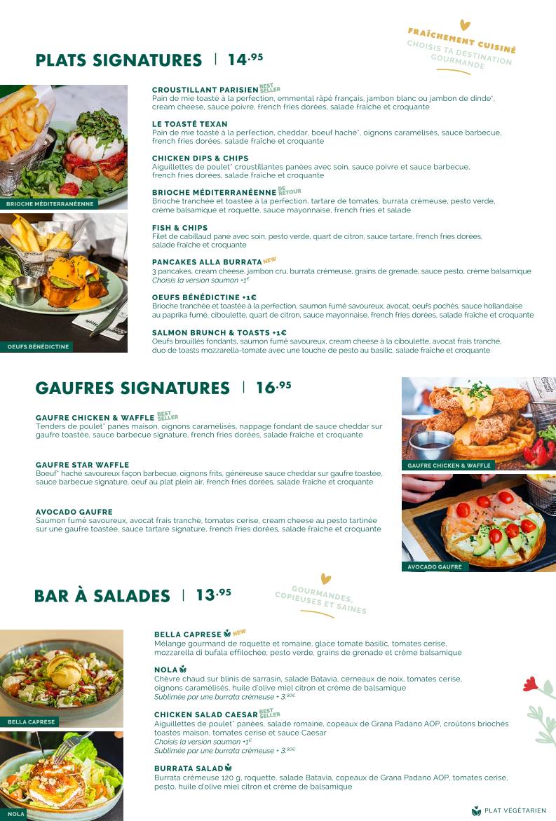 Crêpe Touch Mérignac меню