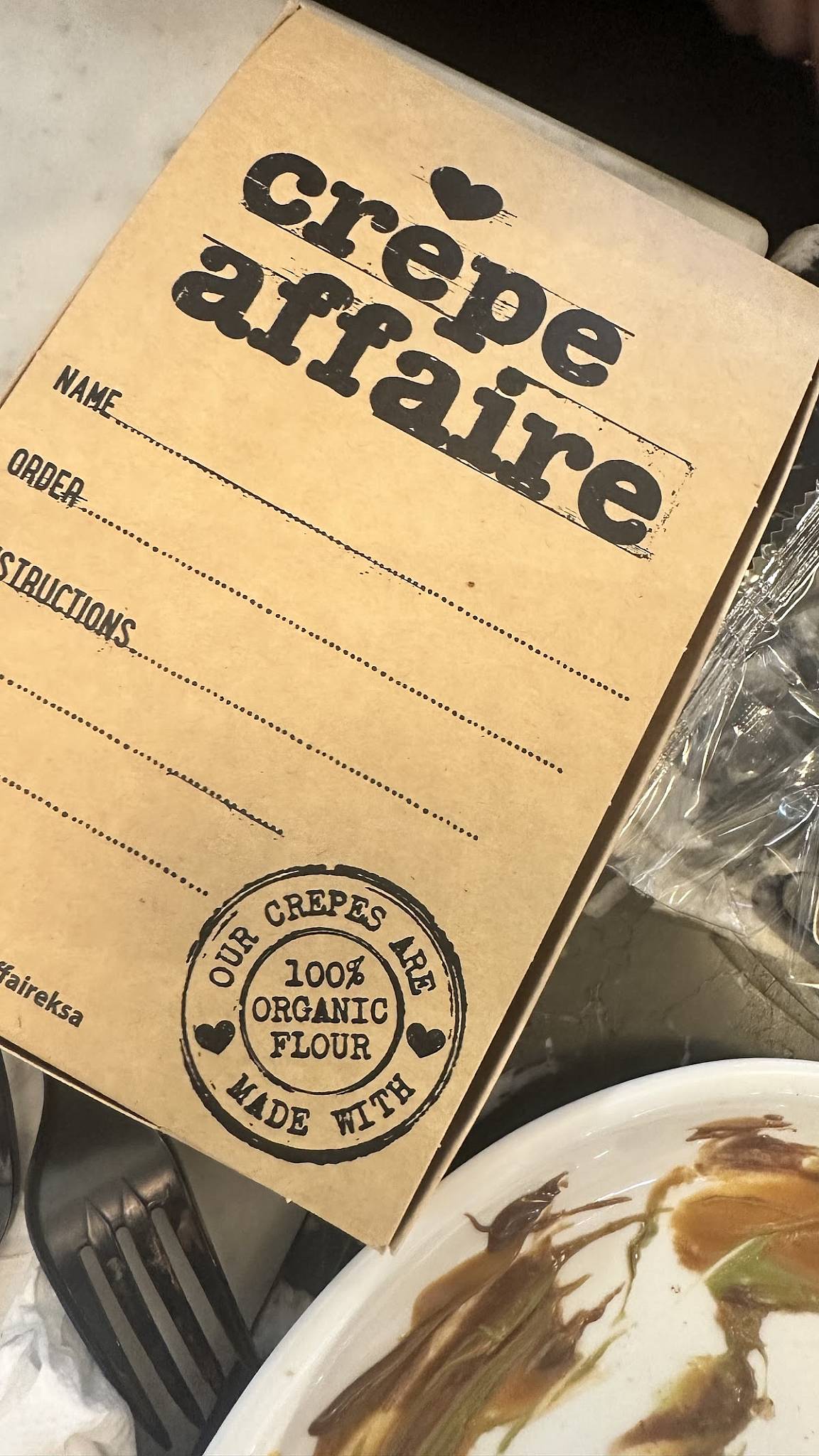 Crepeaffaire меню
