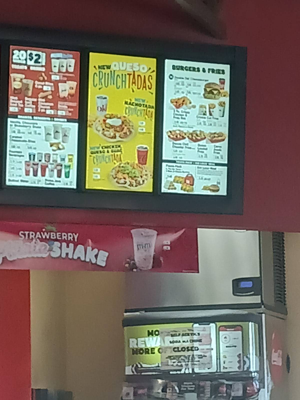 Del Taco меню