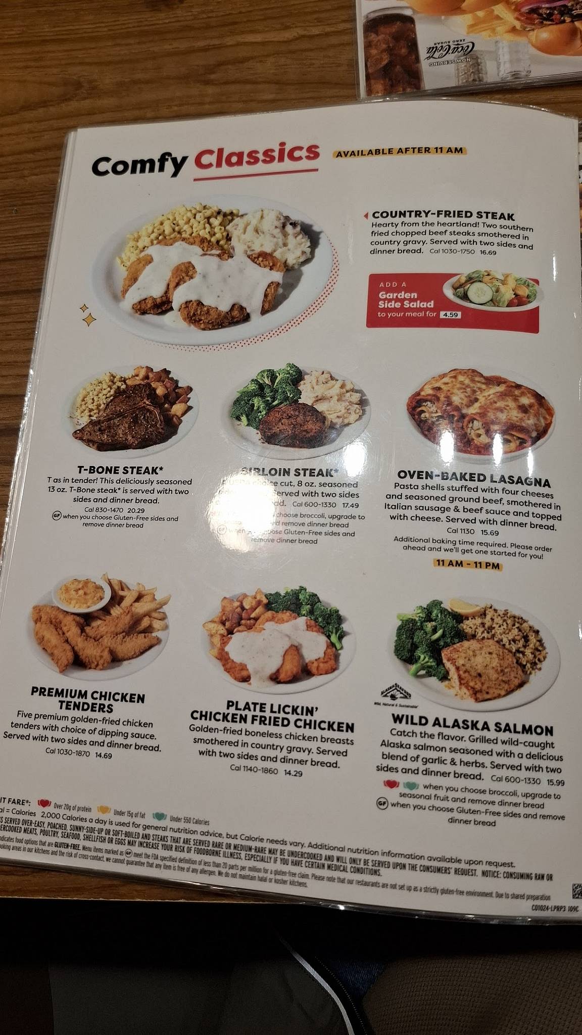 Denny's Restaurant меню