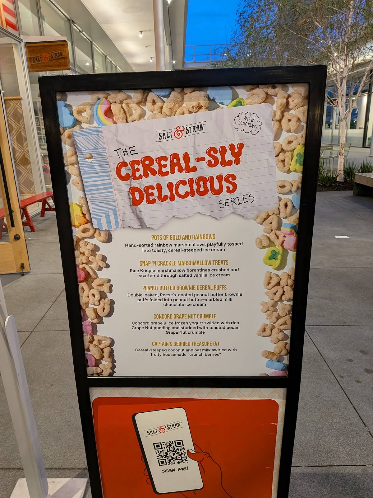 Salt & Straw меню