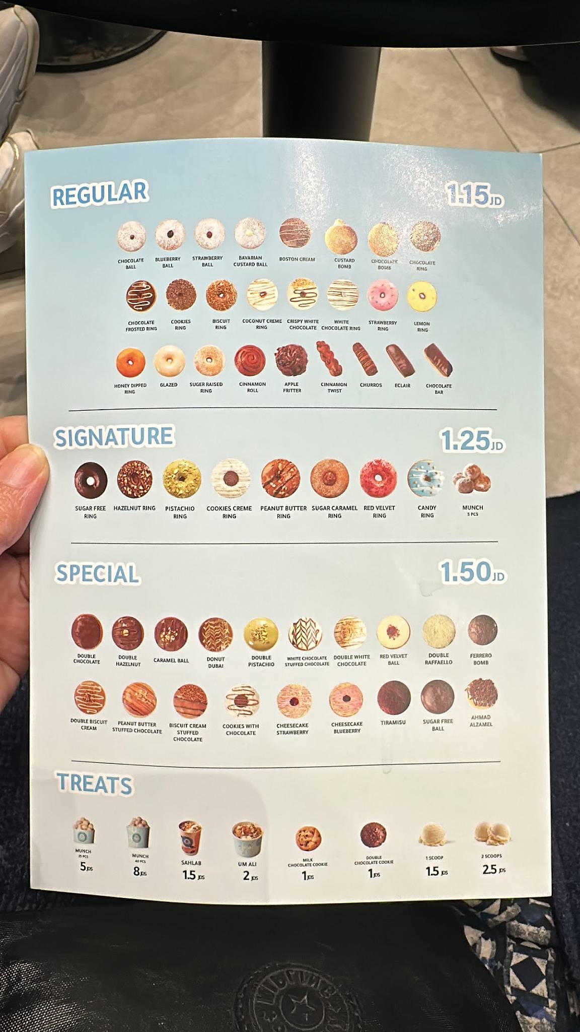 Donuttery меню