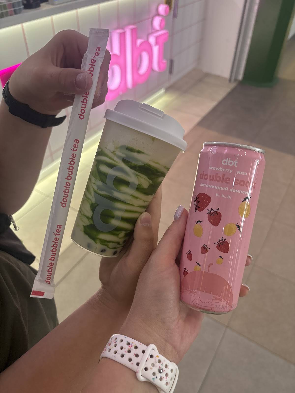 Double Bubble Tea меню