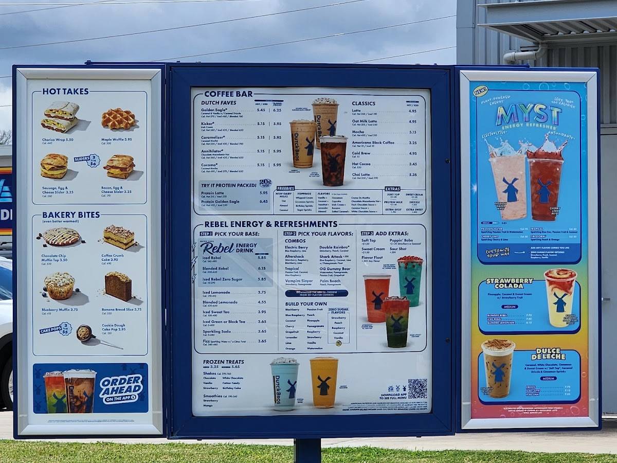 Dutch Bros Coffee меню