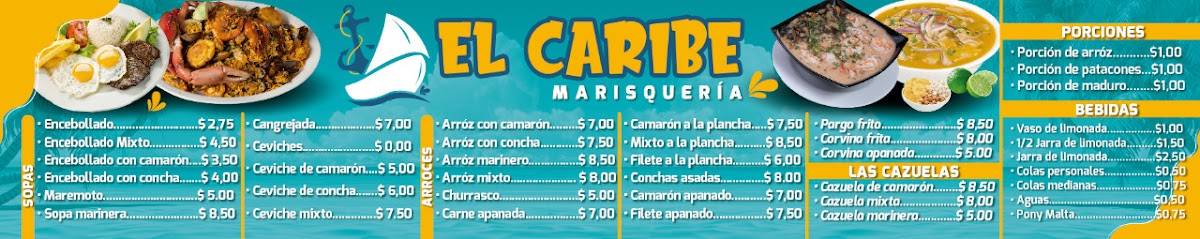El Carive меню