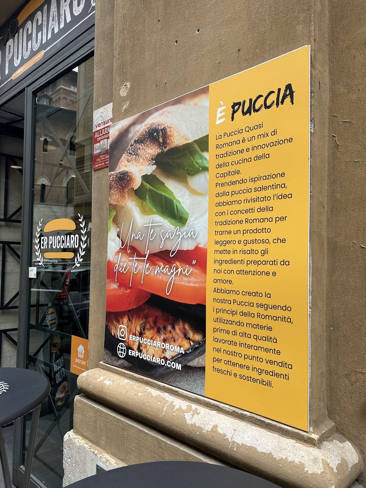 Er Pucciaro меню