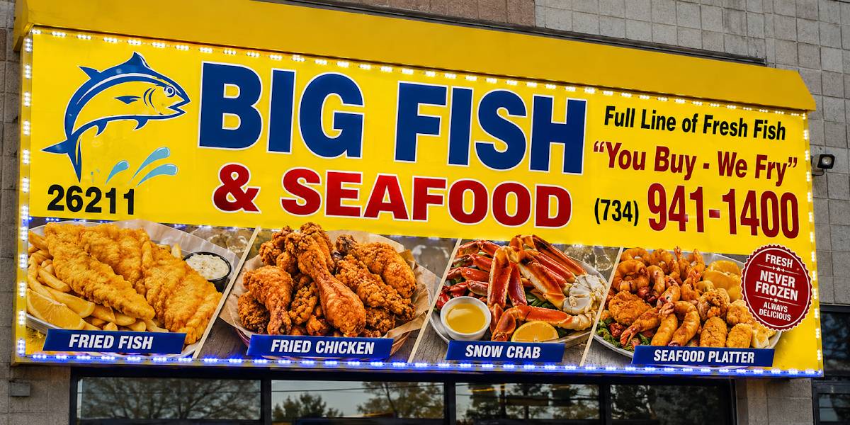 Eureka Fish & Seafood меню