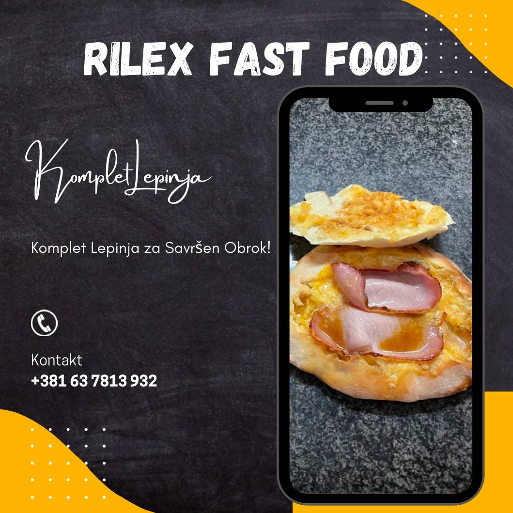 Fast Food Rilex меню
