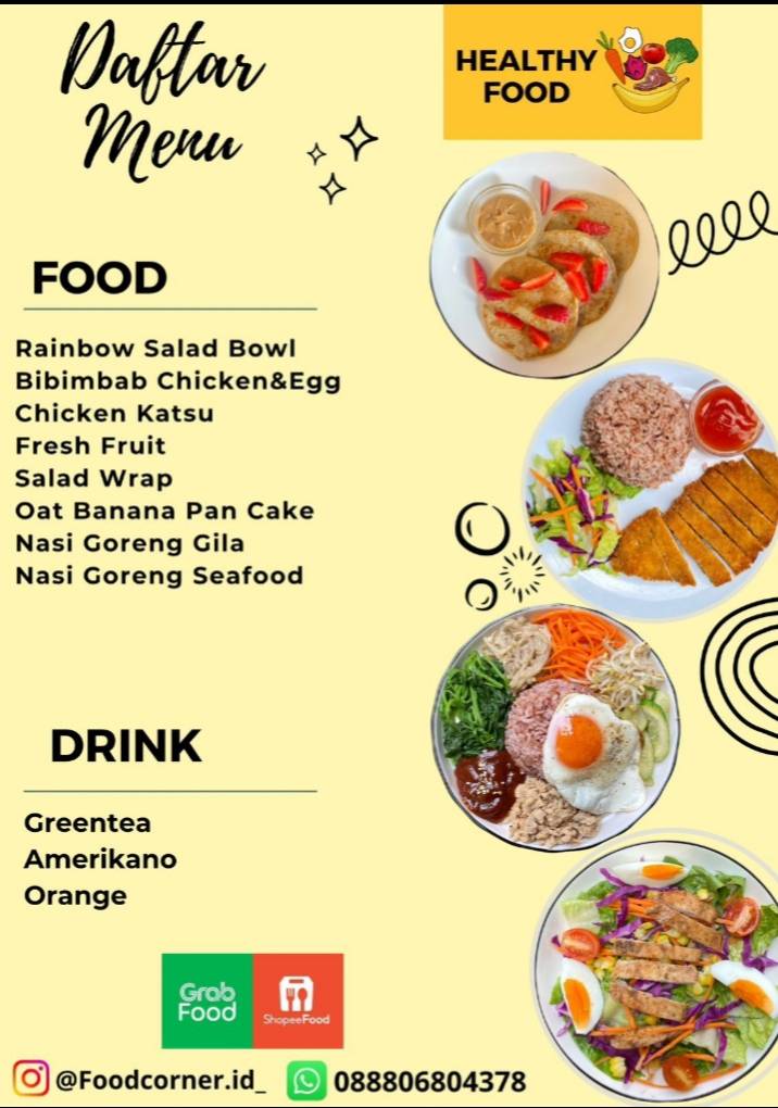 Food Corner by Rida меню
