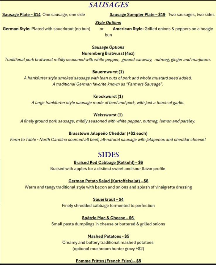 Four Boars European Kitchen (formerly Brewpub) меню