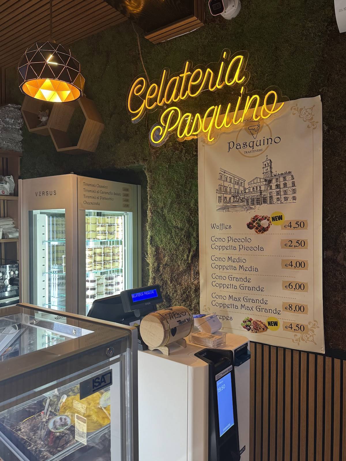 Gelateria Artigianale Corona Roma меню
