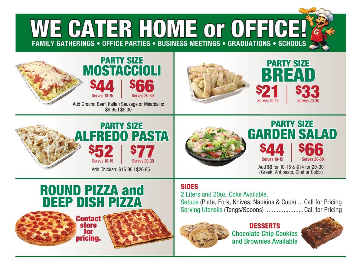 Guido's Premium Pizza Novi меню