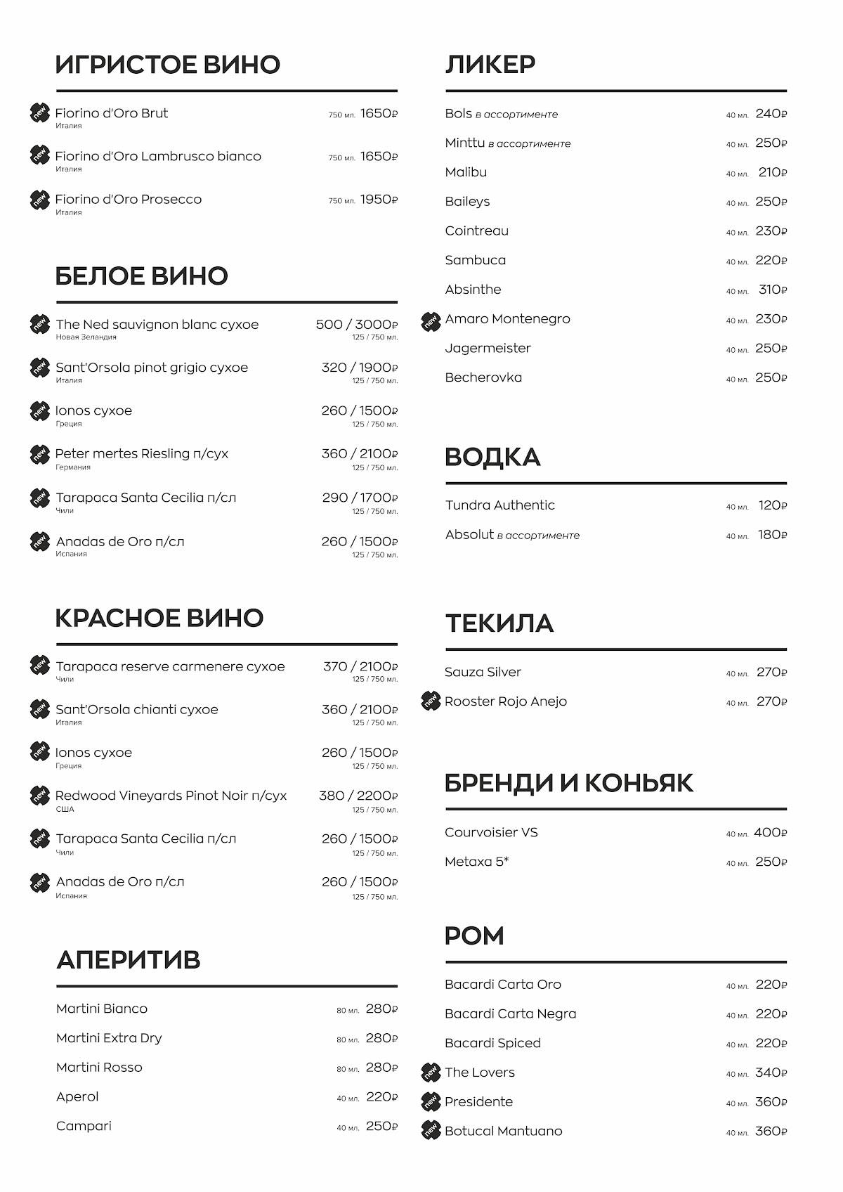 HookahPlace меню