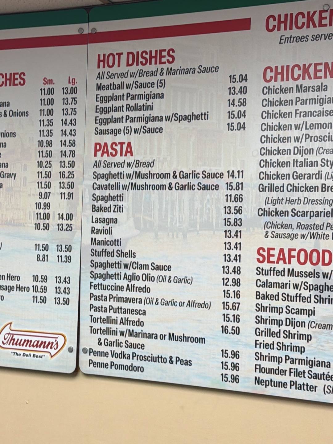 Italian Connection Pizza меню