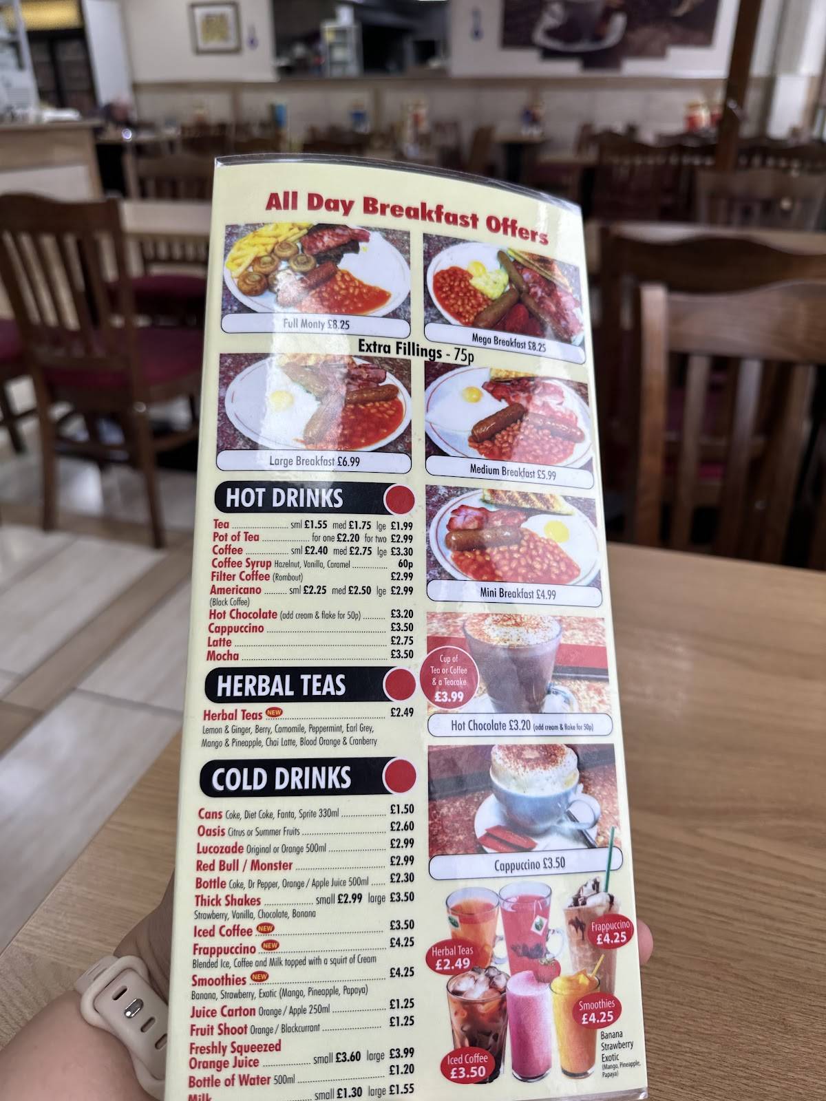 Jenny's Restaurants - Nuneaton меню