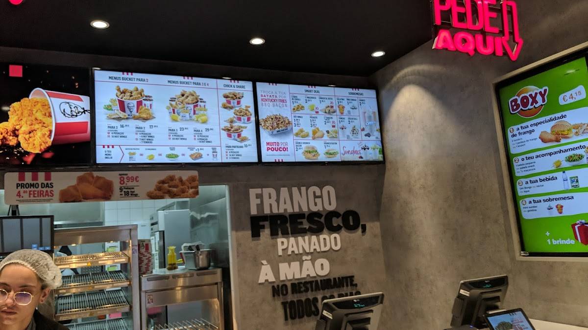 KFC Faro меню