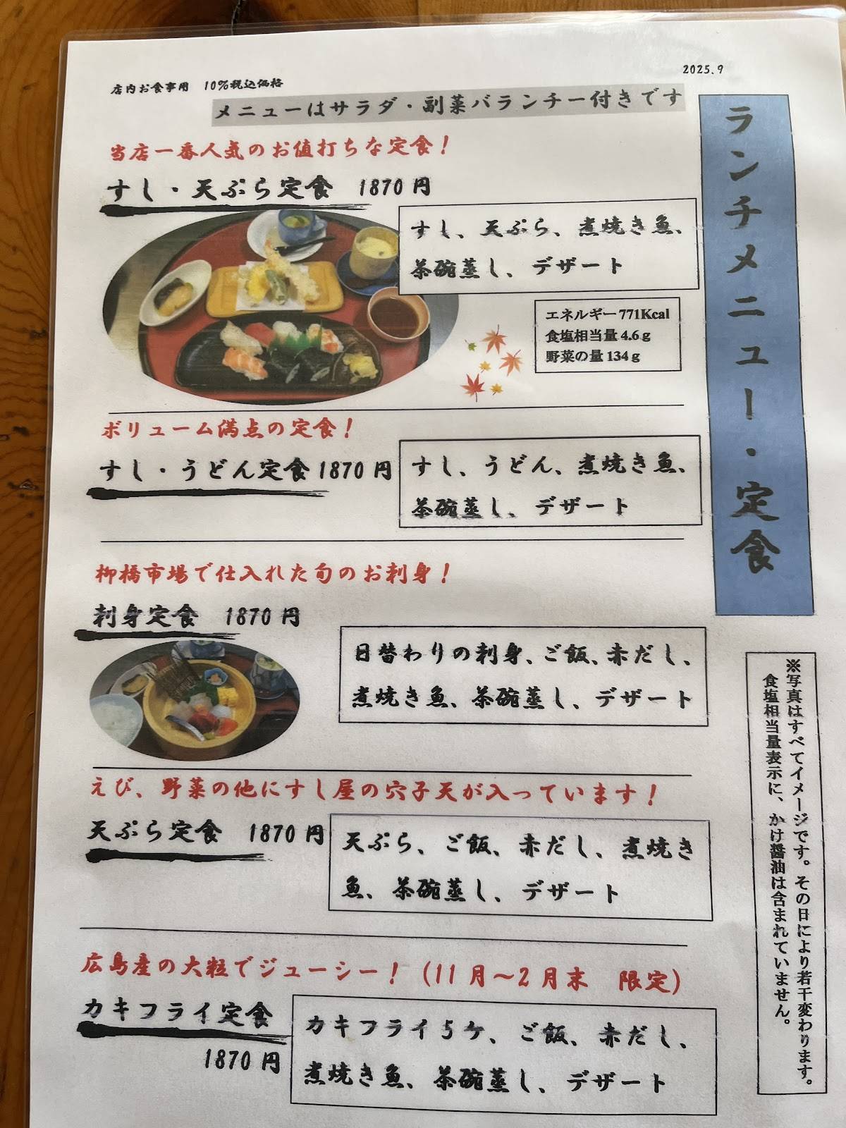 Kin Sushi меню
