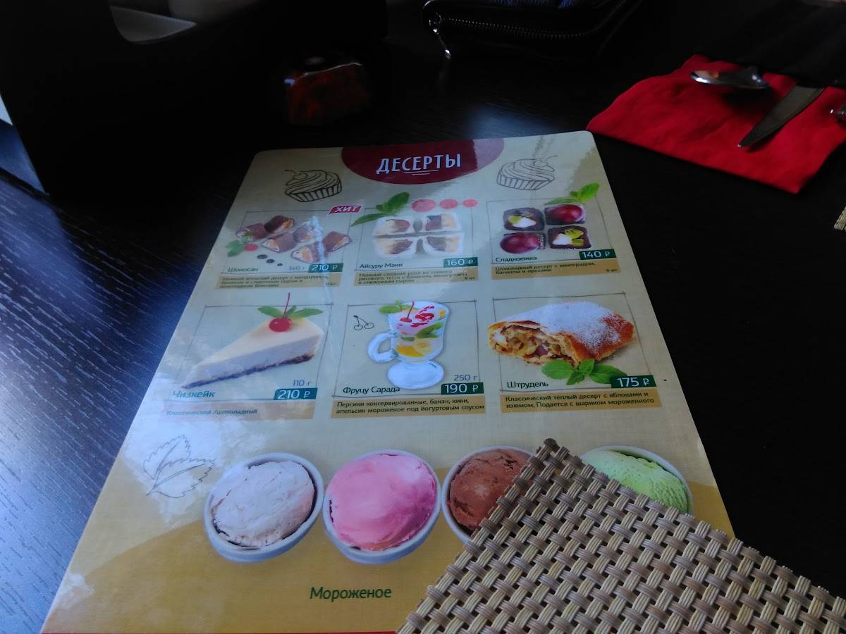 Киото меню