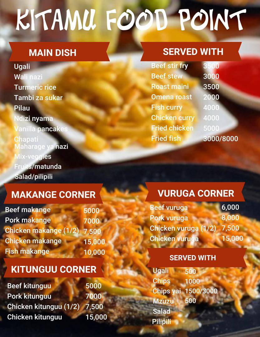 Kitamu Food Point меню