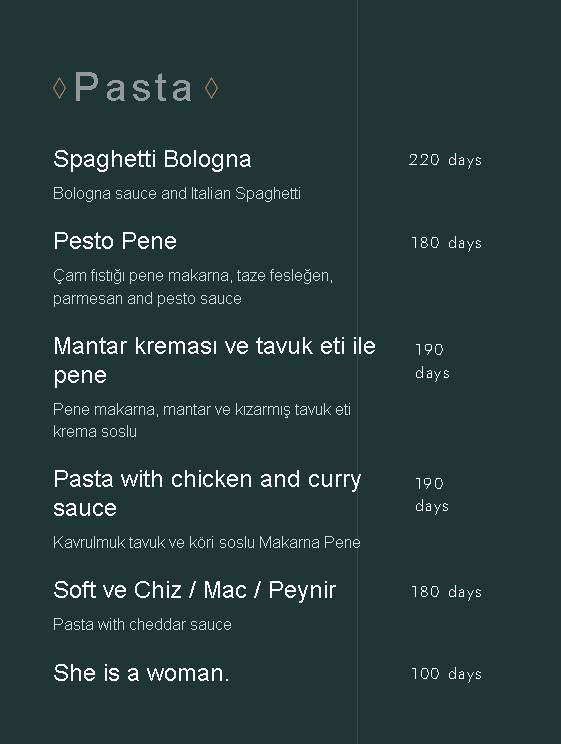 Kitchen Corner Stip меню