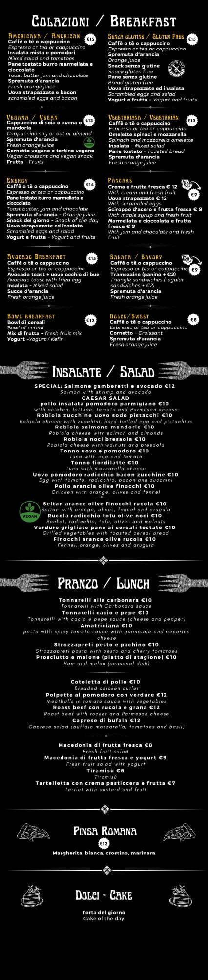 La Licata меню